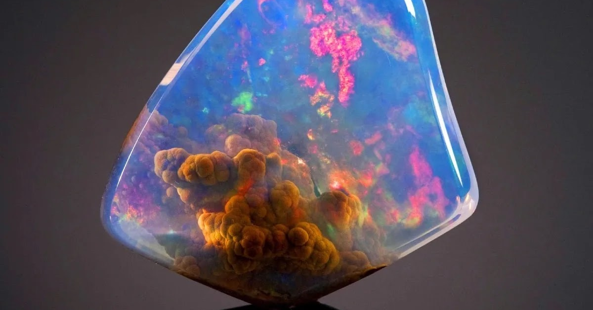 why do opals always change colour