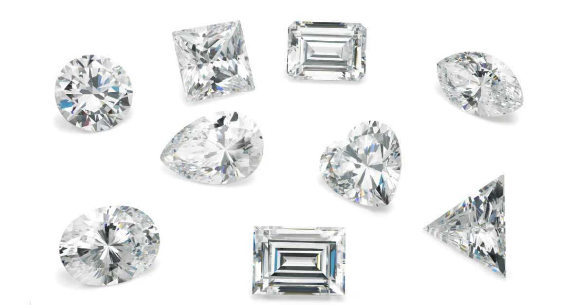 different typings of diamond