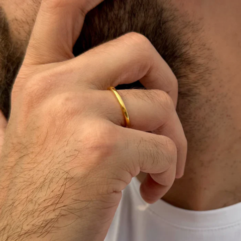 Gold Plated 18K Ring - VistaVistaVISIONS