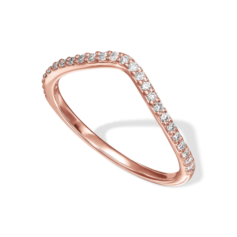 Rose Gold Women Vermeil Ring - VistaVistaVISIONS