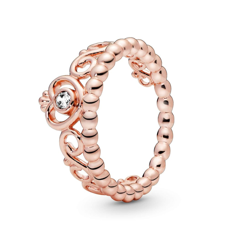 Rose Gold Princess Diamond Cut Ring - VistaVistaVISIONS