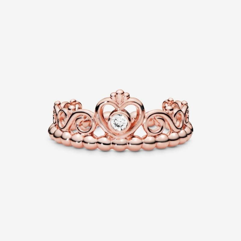 Rose Gold Princess Diamond Cut Ring - VistaVistaVISIONS