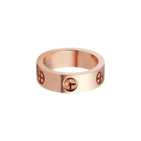 18k Gold Love Ring - VistaVistaVISIONS