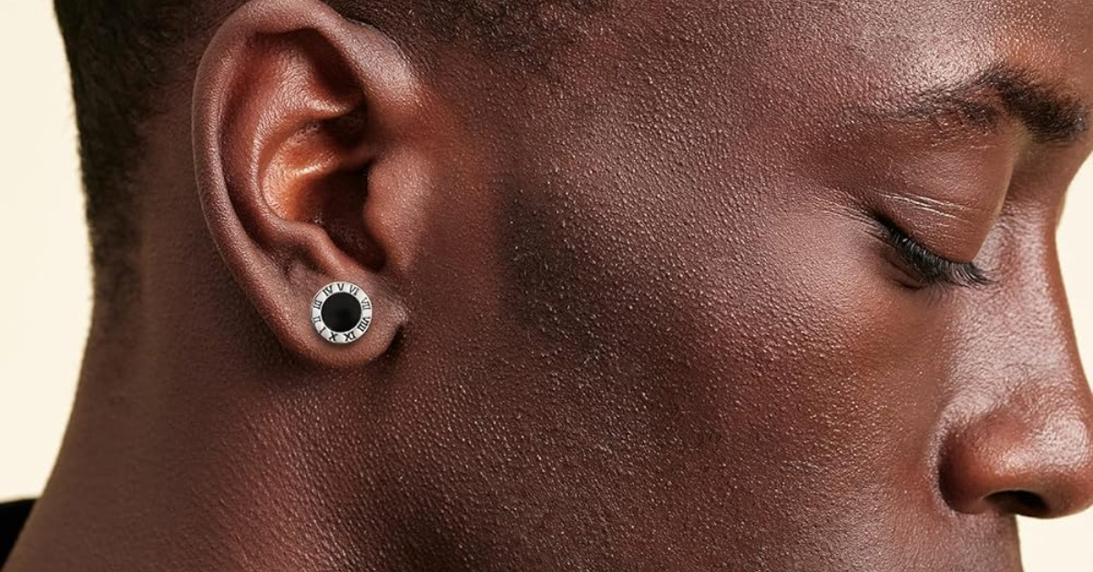 A Men’s Beginner’s Guide on How to Wear Stud Earrings