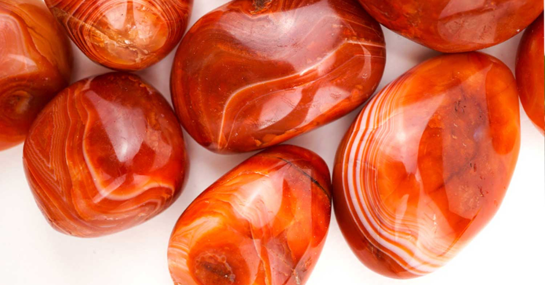the history of carnelian gemstones