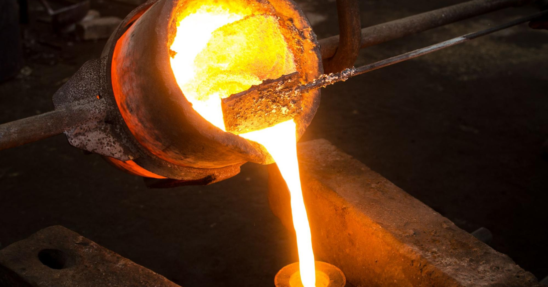 Why is casting used to make jewellery
