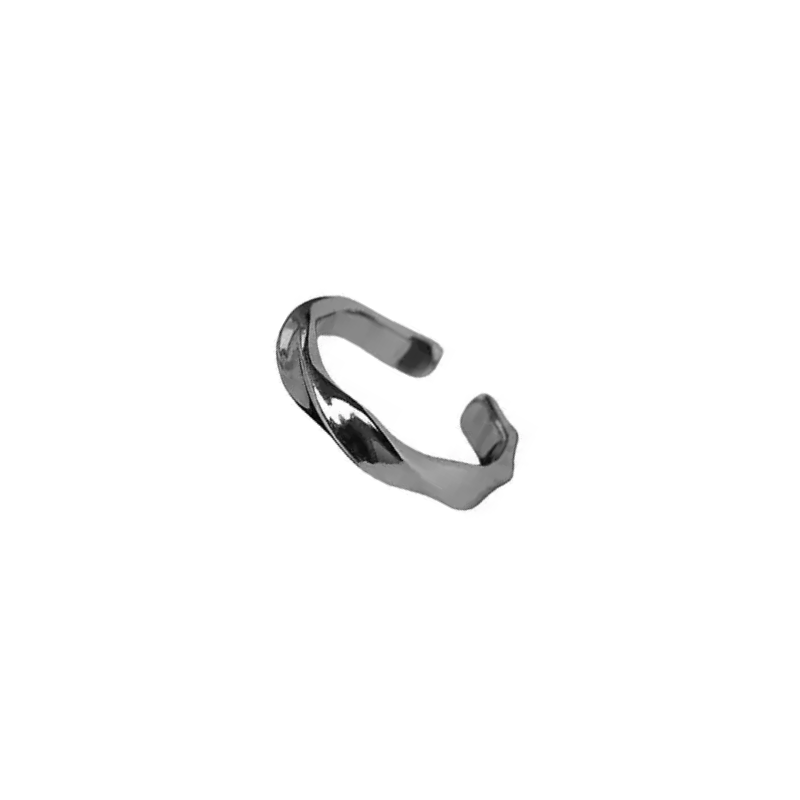 Mobius style sterling silver ring - VistaVistaVISIONS